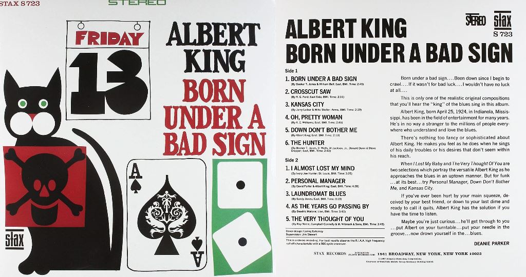 Born Under A Bad Sign de Albert King, crítica y opinión